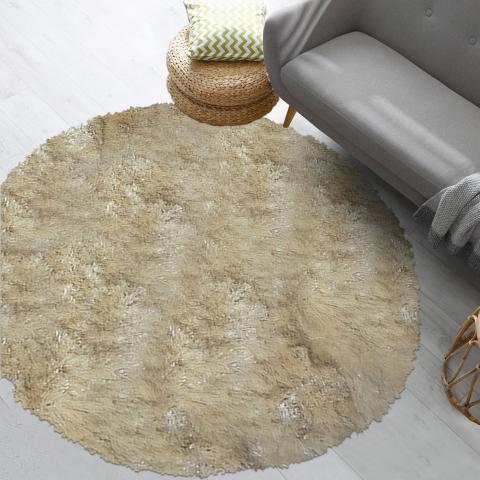Tapis rond SG FIN Crème