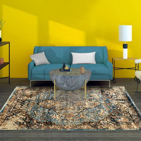 Tapis d'Orient MADALLIA Marron