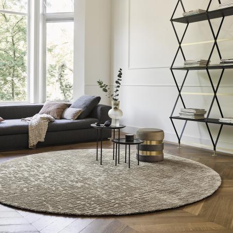 Tapis formes géométriques TWINSET Beige