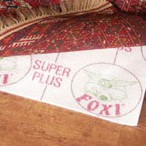 Tapis premier prix ANTIDERAPANT FOXI Blanc