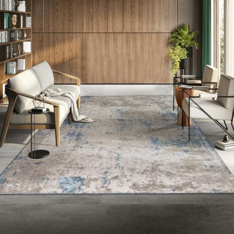 Tapis kilim UNIBLUE Gris