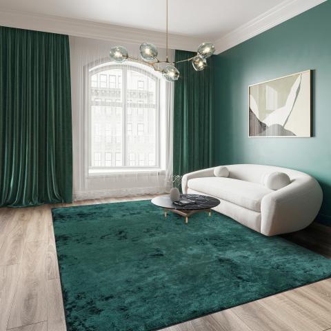 Tapis chinés UNIVERS Vert