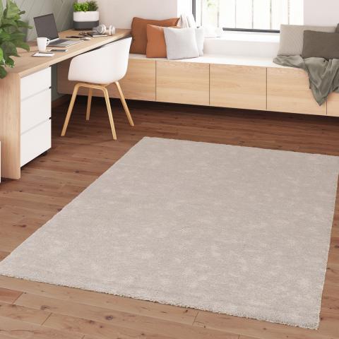 Tapis uni VELURE 1 Gris
