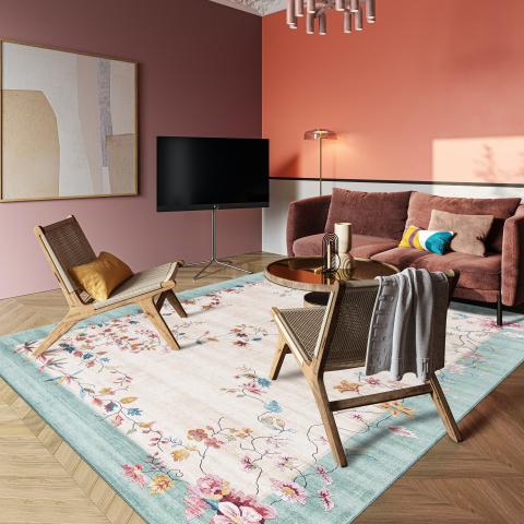 Tapis moderne VIVACE 7 Rose