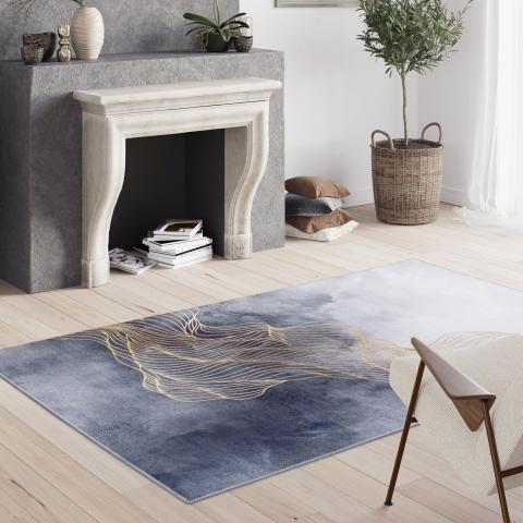 Tapis d'Orient VIVACE 12 Gris