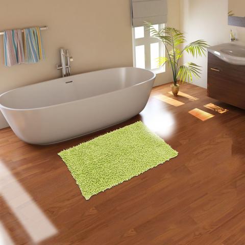 Tapis à poils longs SPAGHETTI Vert