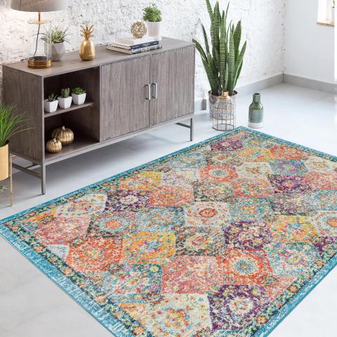 Tapis d'Orient OLNA Multicolore