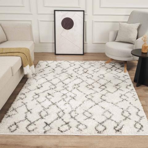 Tapis Berbère LYN4 BENYLE B Crème