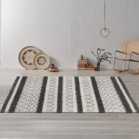 Tapis naturel NOUKA Crème
