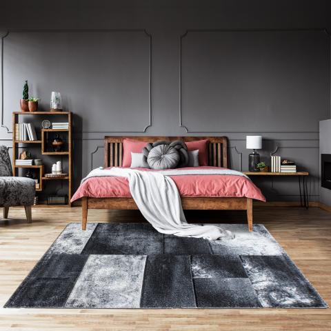 Tapis de couloir CARARELLI Argent
