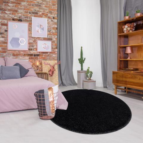 Tapis kaki SOULA Noir