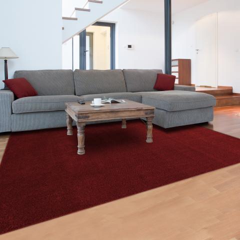 Tapis de couloir SOULA Rouge