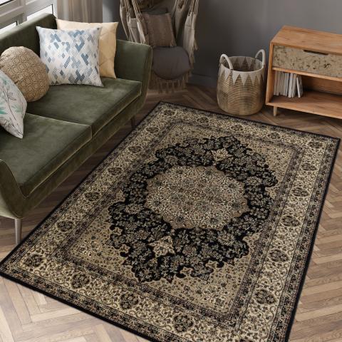 Tapis d'Orient TIBRICAM Noir