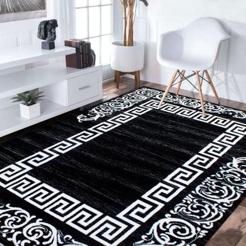Tapis de couloir FLORINI Noir