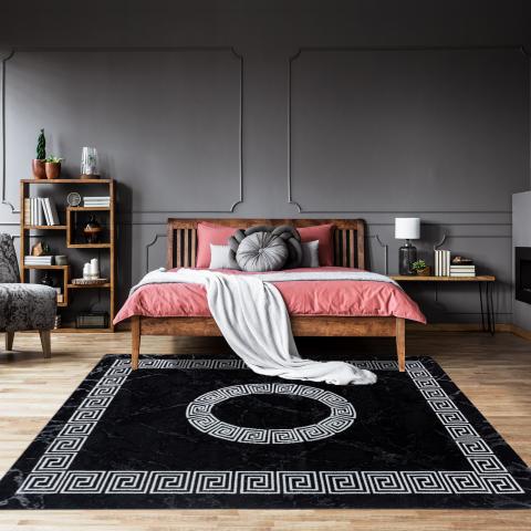 Tapis de couloir SAPURI Noir