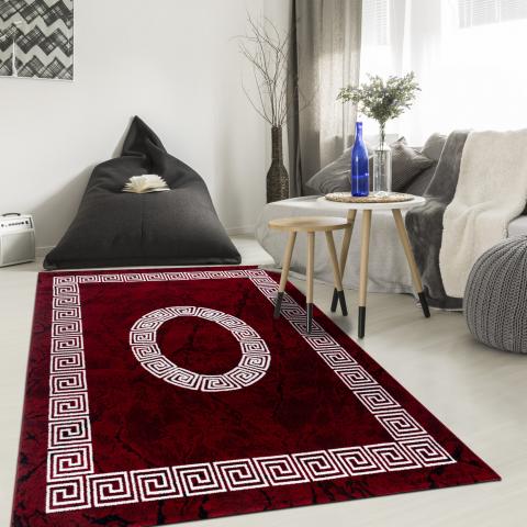 Tapis de couloir SAPURI Rouge
