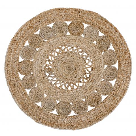 Tapis rond 150 cm JUTE RUG Autre