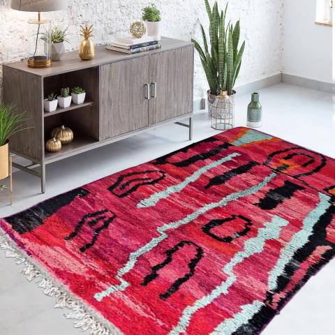 Tapis Berbère BOUJAAD Multicolore