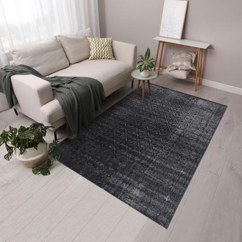 Tapis noir NITOU 3 Noir