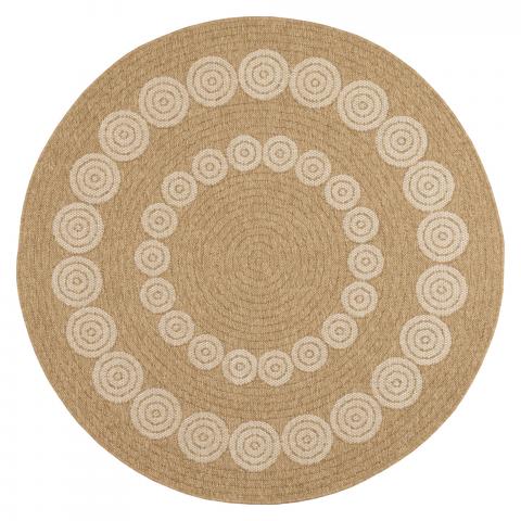 Tapis formes géométriques JUTE ART 8 Beige