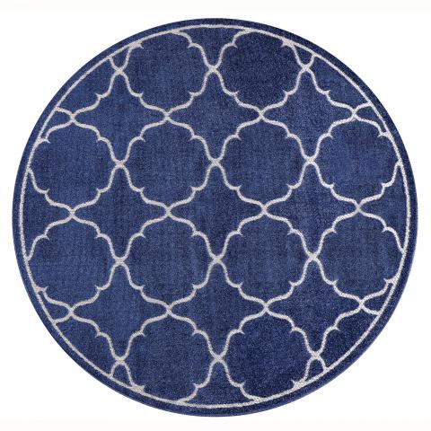 Tapis bleu et vert KUMA Bleu