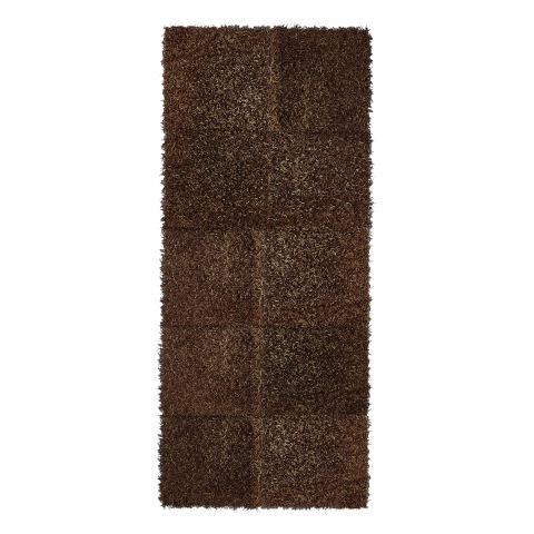 Tapis de couloir long SHAGGY N Marron