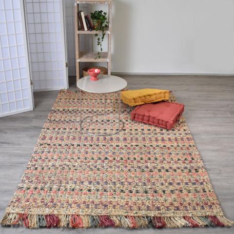 Tapis kilim SQUARE Multicolore