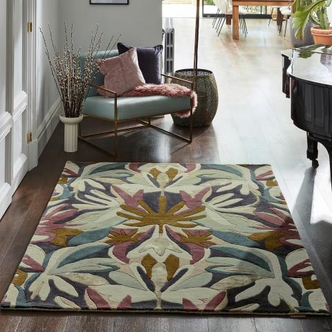 Tapis moderne MELORA Marron
