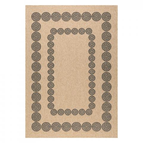 Tapis rond JUTE ART H Noir