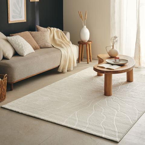 Tapis de chambre ECHO 5 Crème
