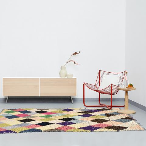 Tapis Berbère BOUCHAROUETTE 61 Multicolore