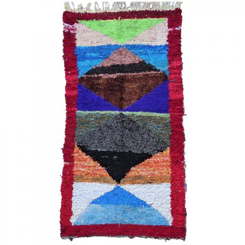 Tapis Berbère BOUCHAROUETTE 57 Multicolore