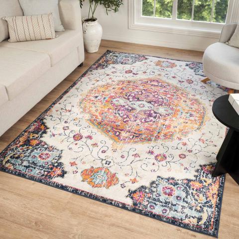 Tapis d'Orient LYN3 MED Orange