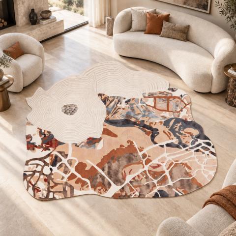 Tapis naturel WOWW Multicolore