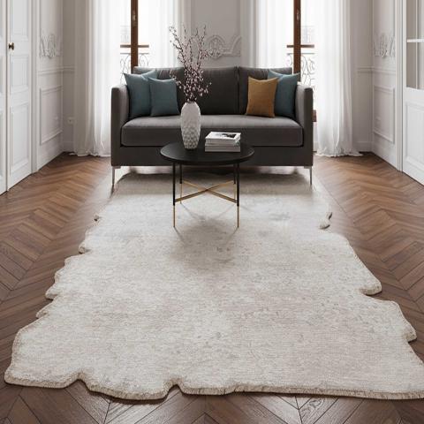 Tapis chinés LYN17 ADA Ecru