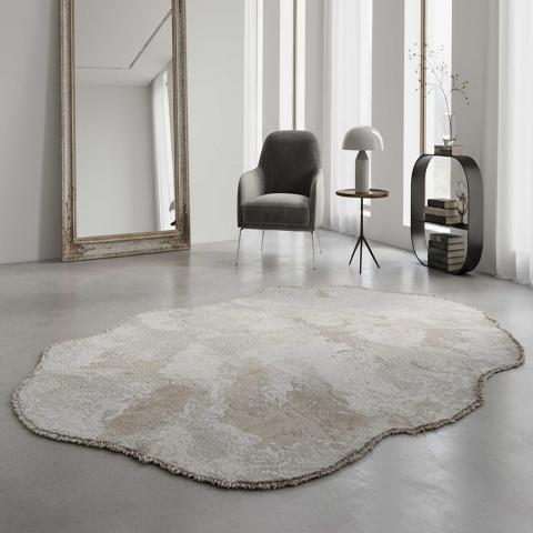 Tapis kilim LYN17 AFA Beige