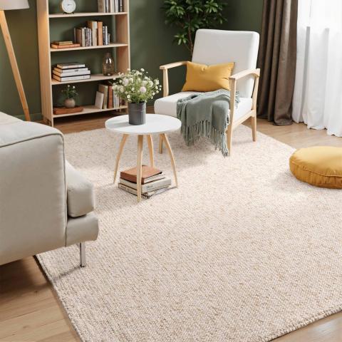 Tapis chinés ROCCCO Ecru
