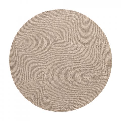 Tapis rond ELENI Beige