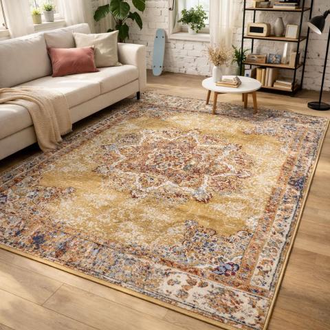 Tapis d'Orient MADERNO Or