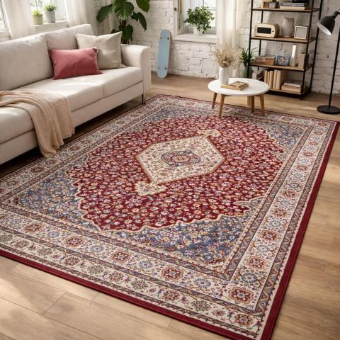 Tapis d'Orient MOCHI Rouge