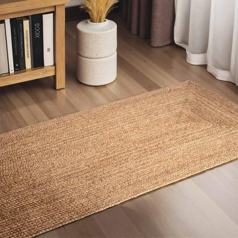 Tapis chinés JUTE L Marron