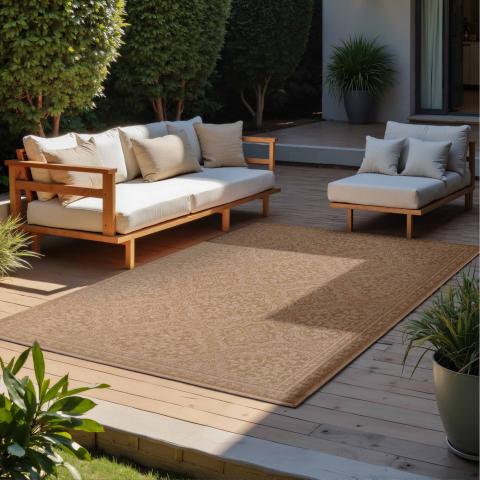 Tapis kilim BOLDA Beige