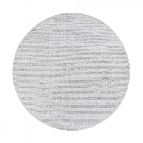 Tapis rond FRANCOIS Blanc