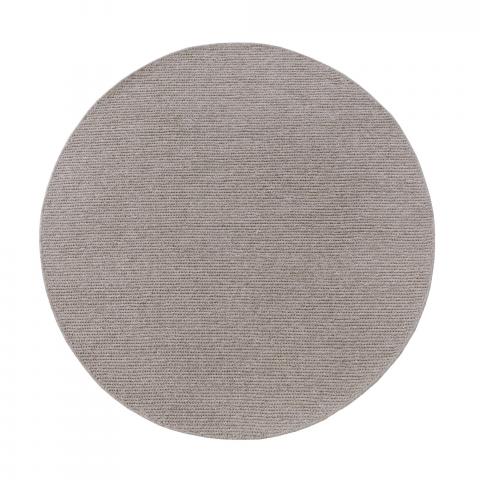 Tapis rond FRANCOIS Marron