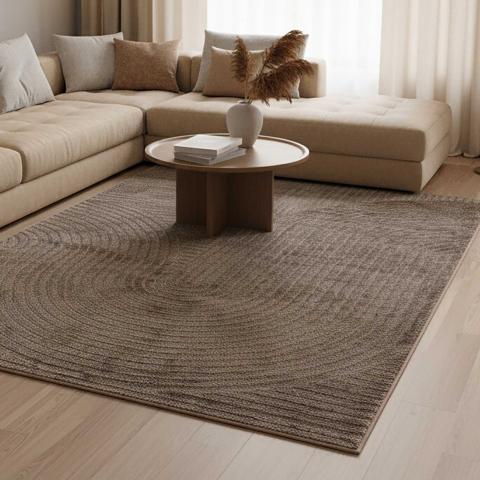 Tapis de couloir LYN9 B Marron