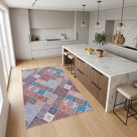 Tapis premier prix LYN11 BOHEME Multicolore