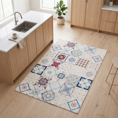 Tapis premier prix LYN11 LISBONNE Multicolore