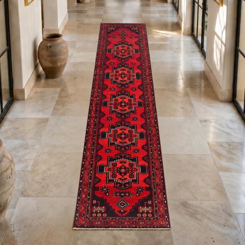 Tapis d'Orient HAMADAN 5 Rouge