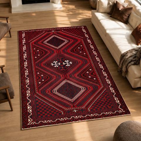 Tapis d'Orient LORI 2 Rouge