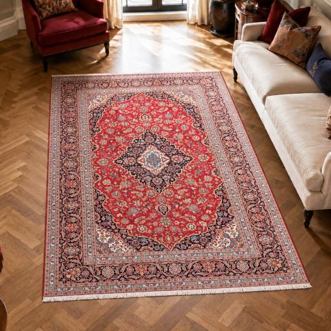 Tapis naturel ARDAKAN 3 Rouge